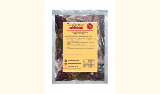 Whole Dried Chaotian Chillies (Chao Tian Jiao)- Stemless